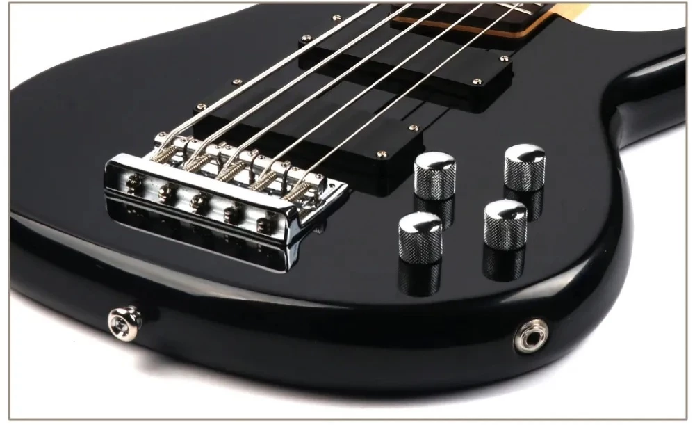 Bass Guitar Black 5 String - 3