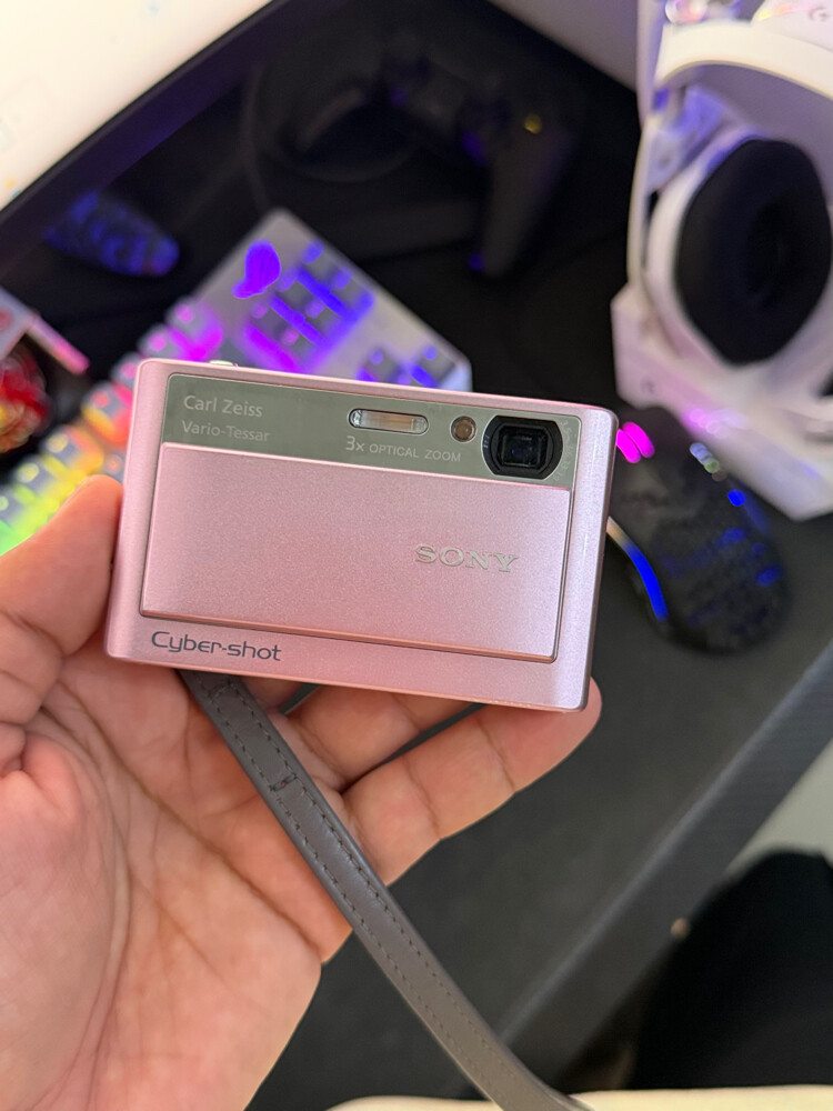 Sony cybershot DSCT20 Pink - 1