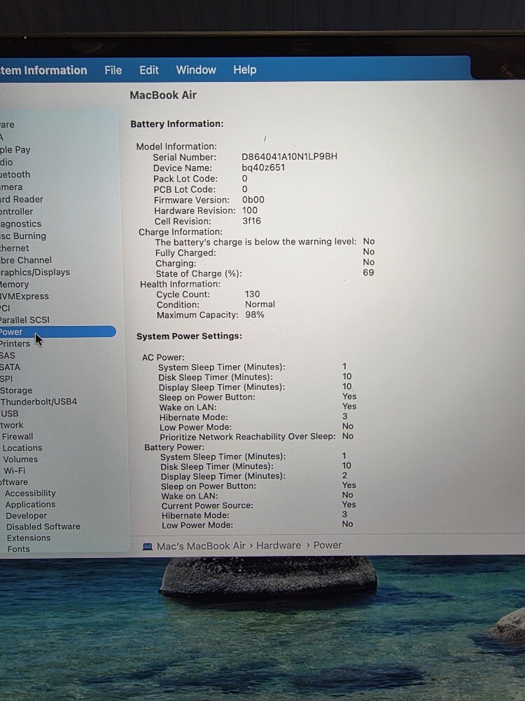 Macbook Air 15" M3 8/256 98% - 4