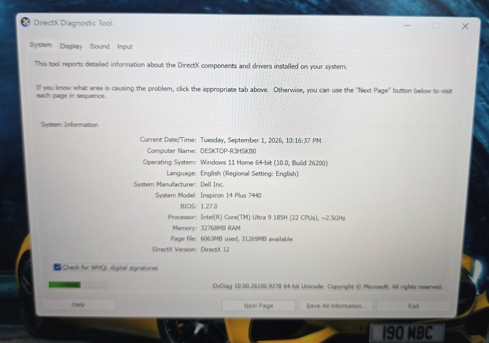 DeLL Ultra 9 185H 32GB 1TB 14" WQXG - 9