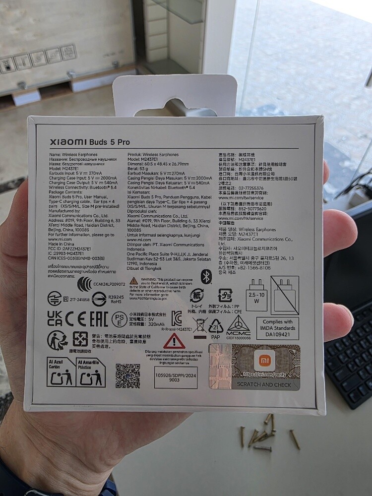 Xiaomi Buds 5 Pro — New - 2