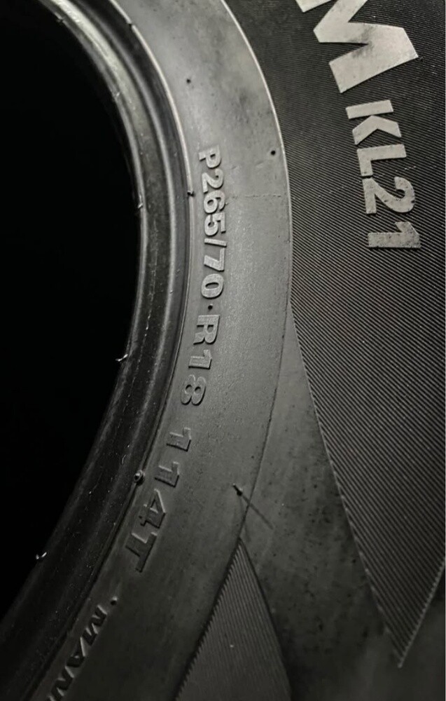 265/70/18# Zetum brand - 4