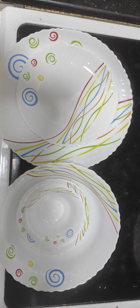 plates and bowl - 1