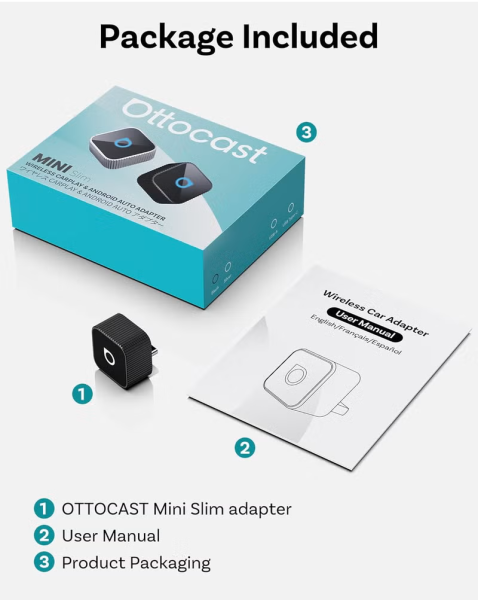 Mini Cube OTOCAST CarPlay & Android - 7