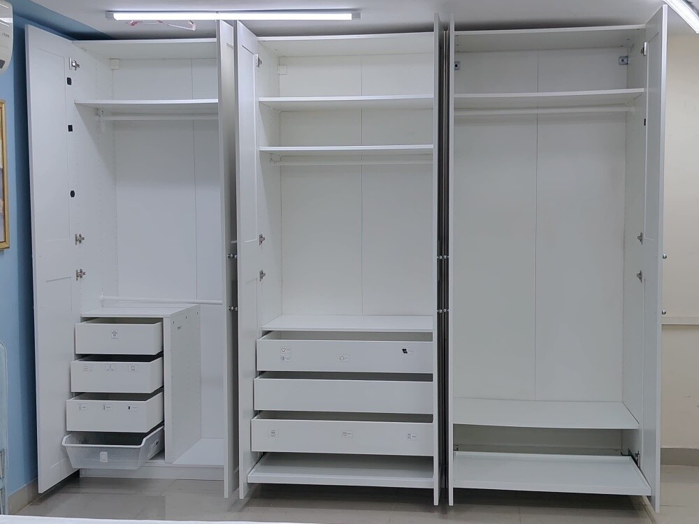 six door Ikea pax cabinet - 3