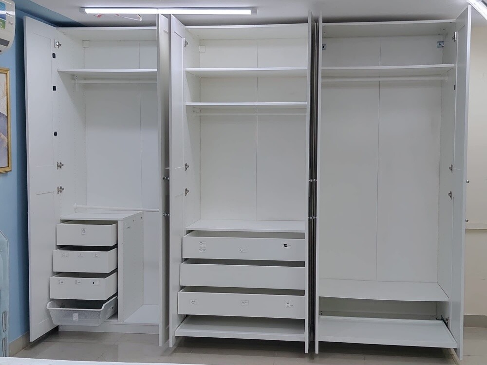 six door Ikea pax cabinet - 1