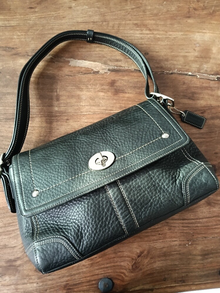 Coach Flap Shoulder/ Crossbody Bag - 1