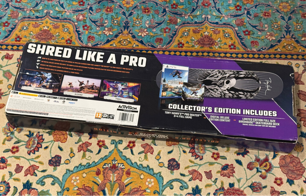 TonyHawkPro Skater3+4 Collector ps5 - 2