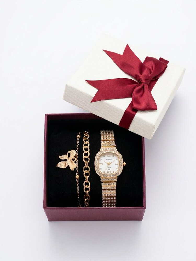 Watch & Bracelet Set with gift box - 1