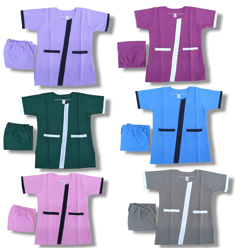 Cotton uniform plain uniform - 14