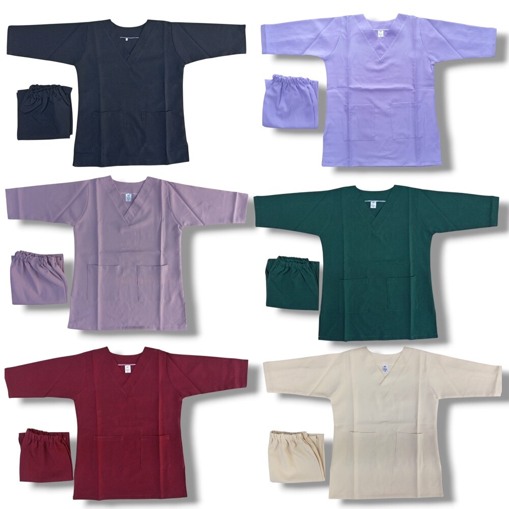 Cotton uniform plain uniform - 4