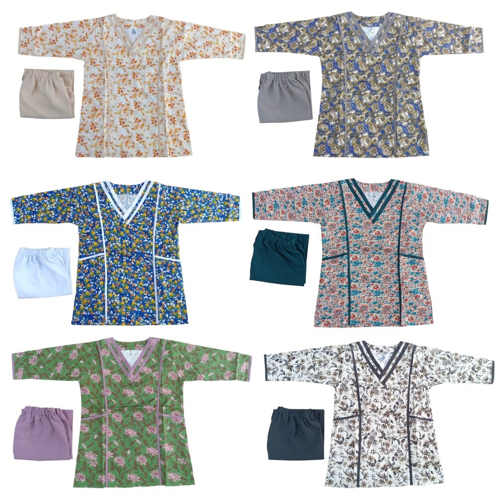 Cotton uniform plain uniform - 15