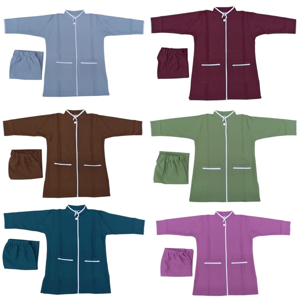 Cotton uniform plain uniform - 2