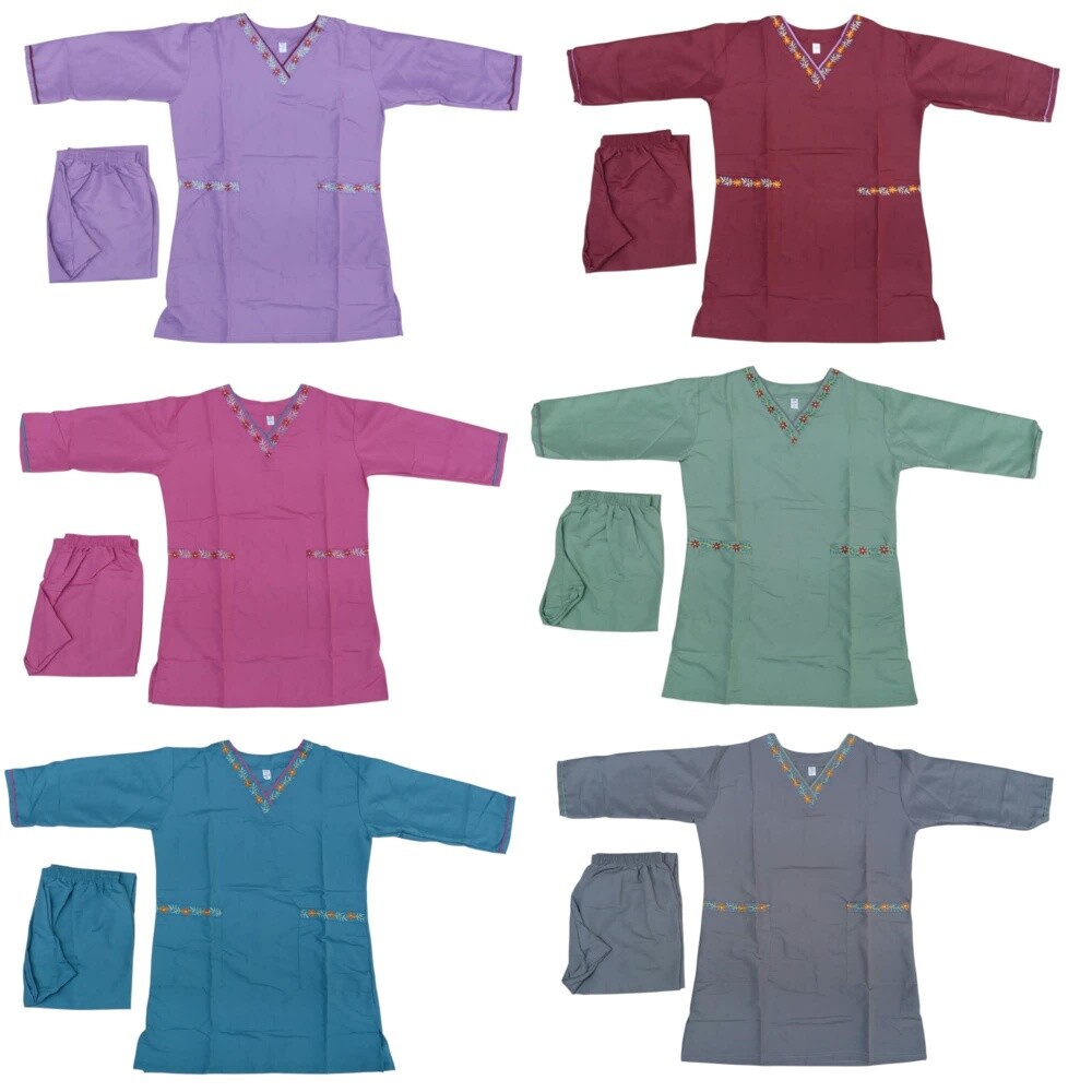 Cotton uniform plain uniform - 5