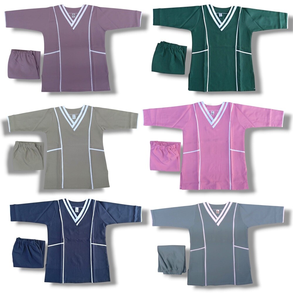 Cotton uniform plain uniform - 17