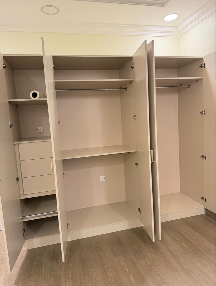 Modern Wall Cabinet & Tv Decor Work - 2