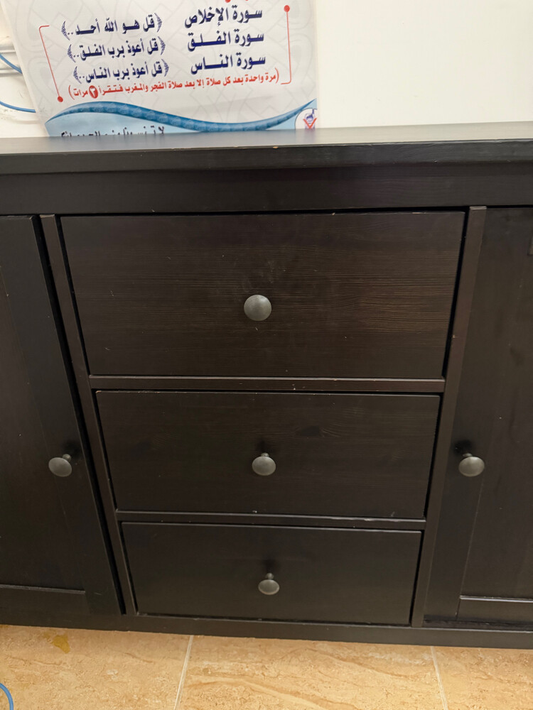 drawer and retractable dining table - 3