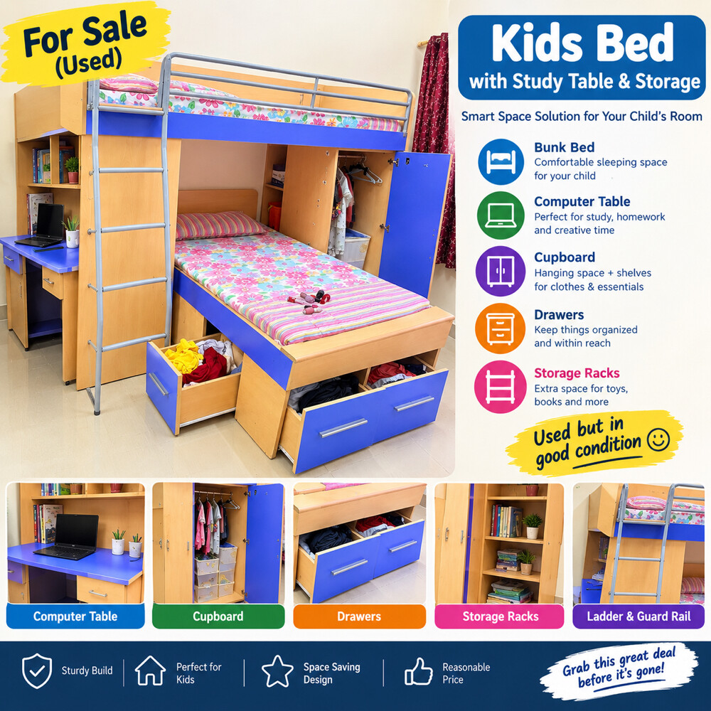Bunk bed for kids  - 1