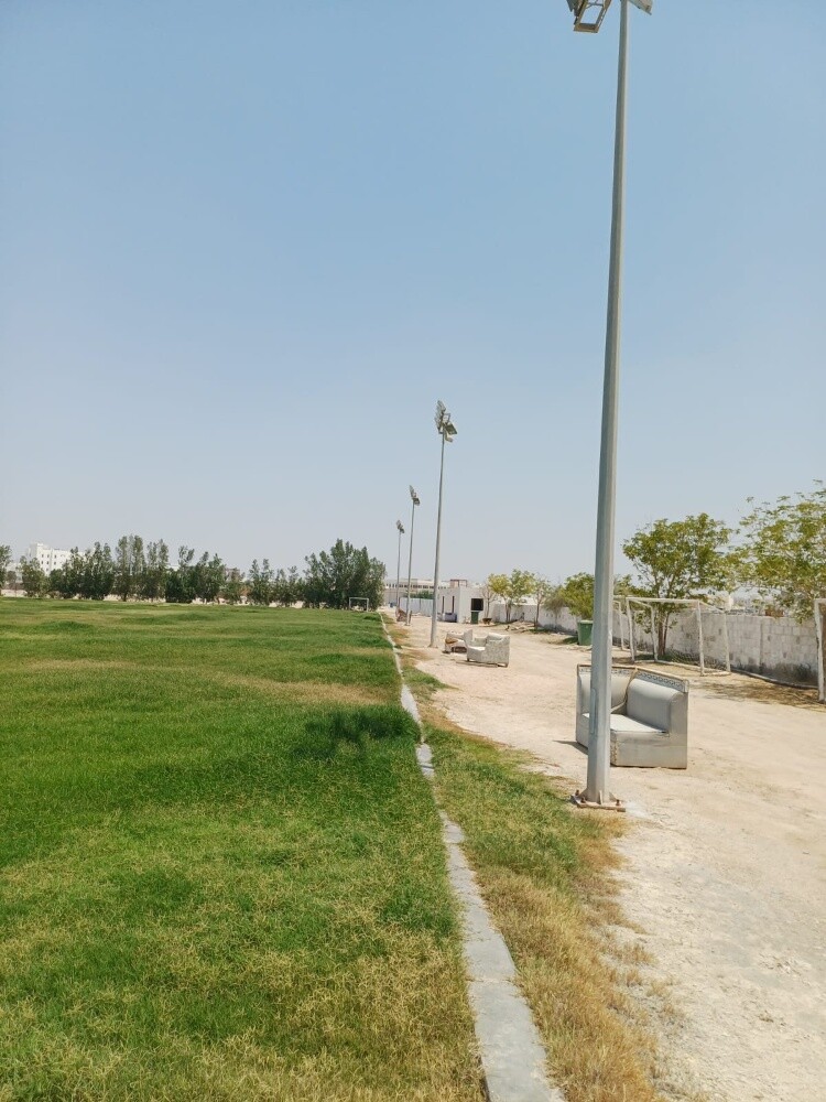 Lighting poles for a football field - 4