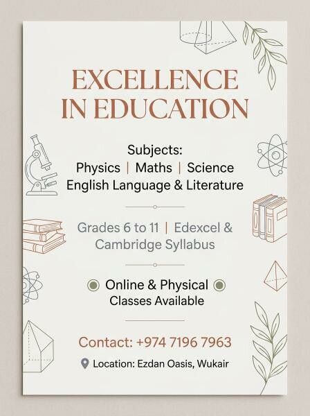 Private Tutor  Grades 6 to 11 - 1