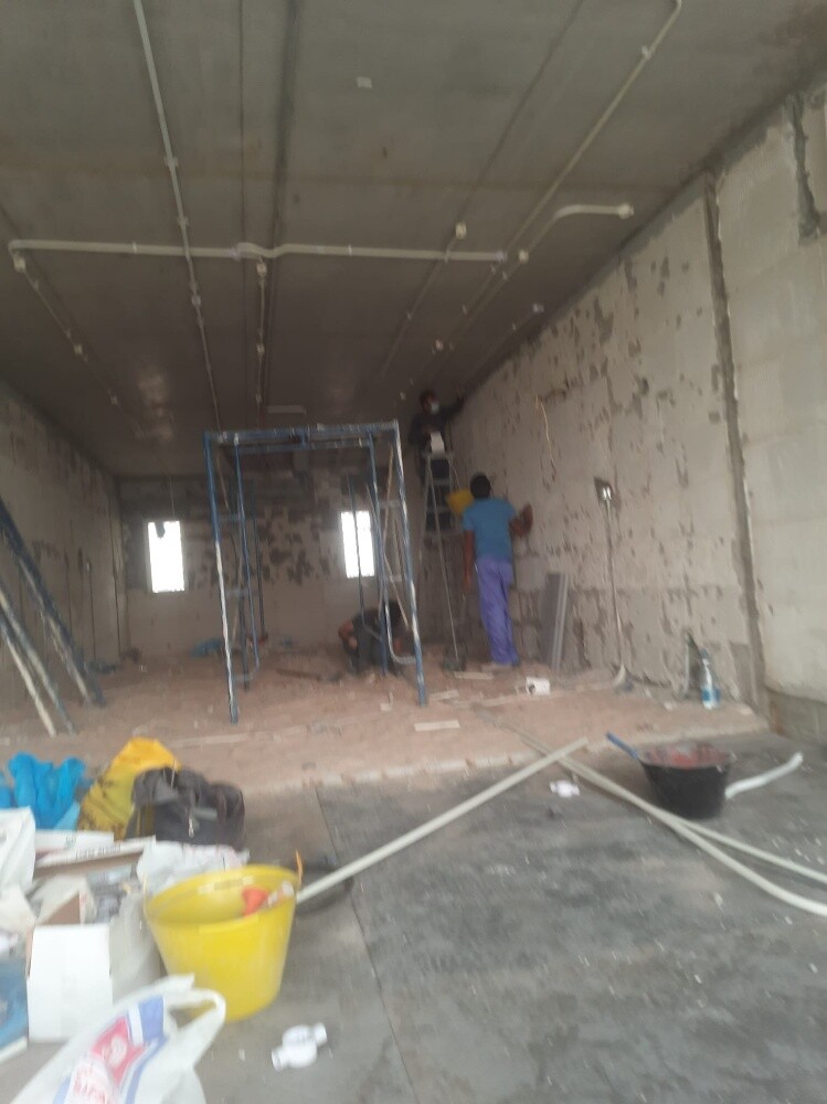 gypsum work renovation work - 23