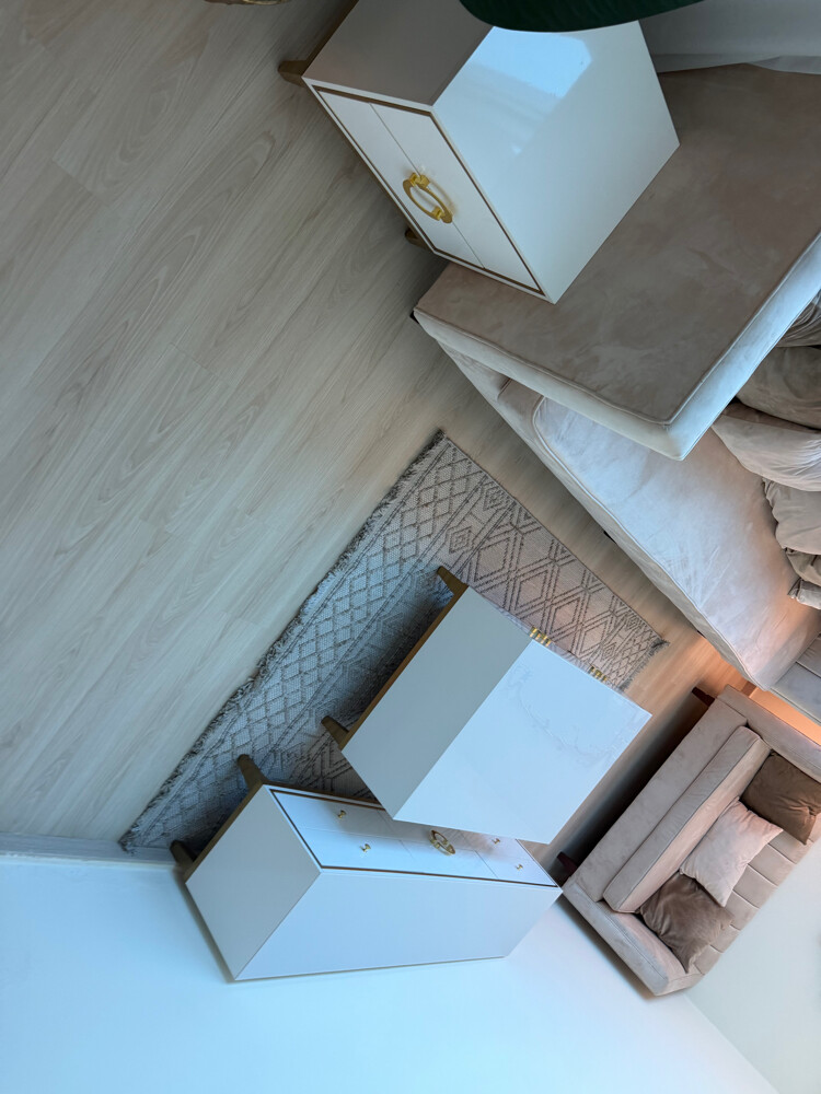 set of tv unit and 2 tables - 2