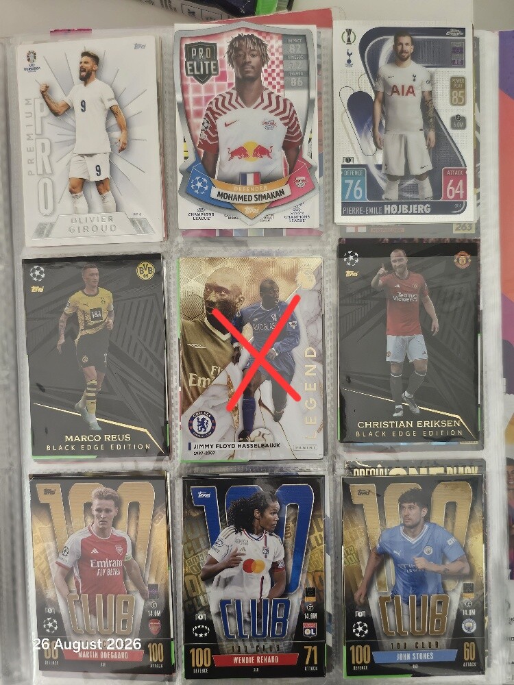 Match Attax/Panini football cards - 5