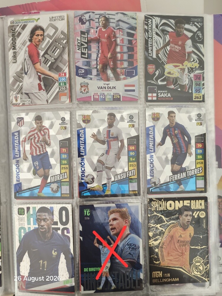 Match Attax/Panini football cards - 8