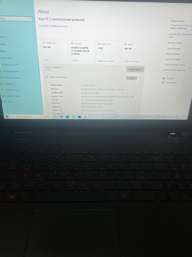 Gaming laptop - 8