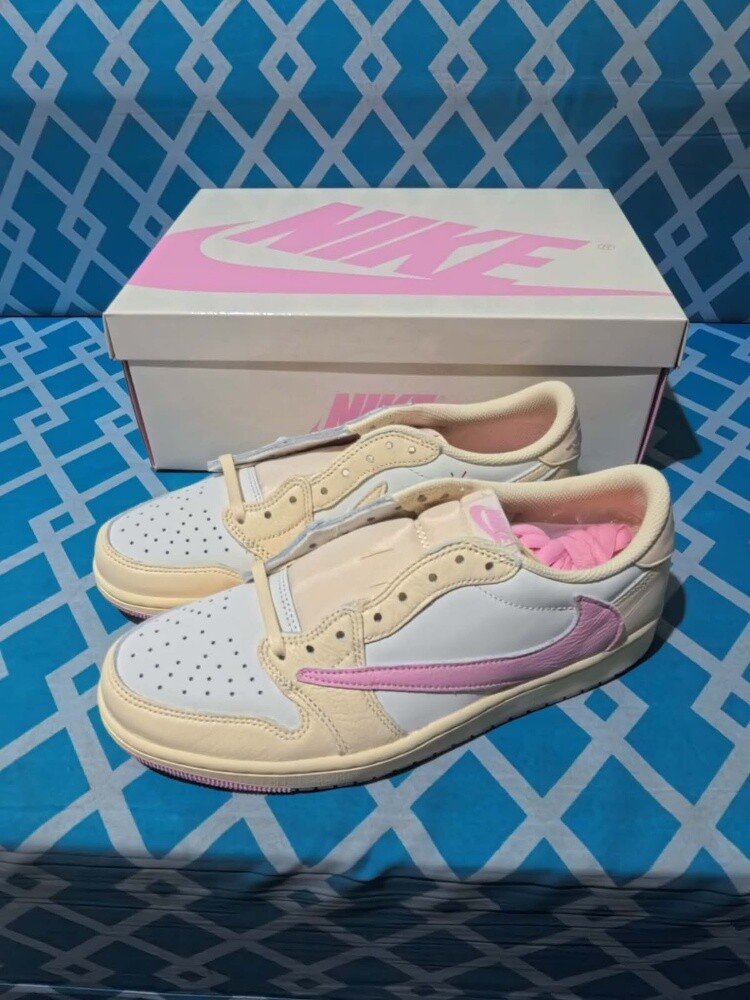 Jordan 1 Travis Scott Shy Pink - 5
