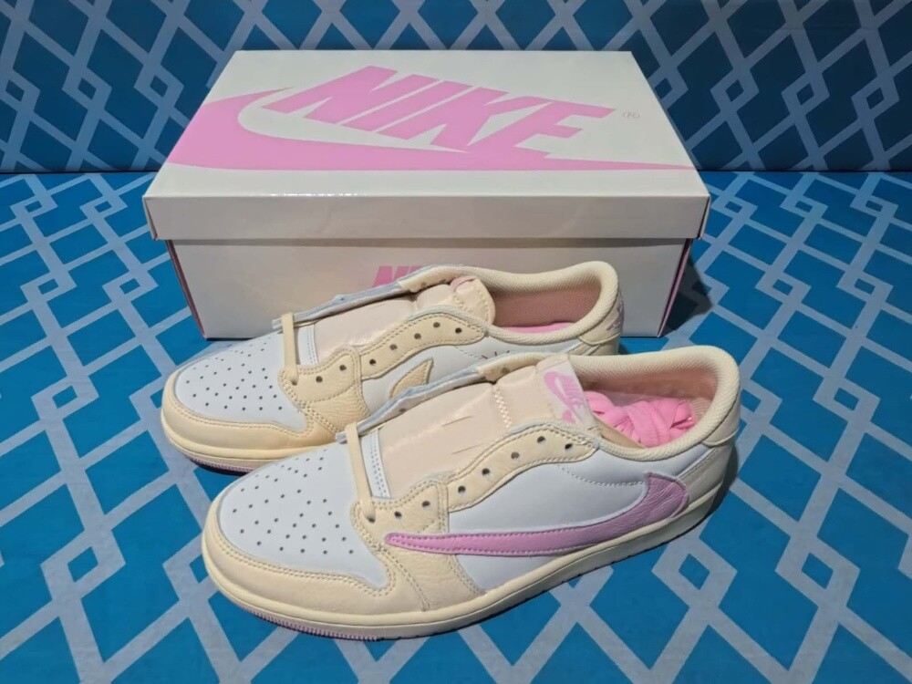 Jordan 1 Travis Scott Shy Pink - 2
