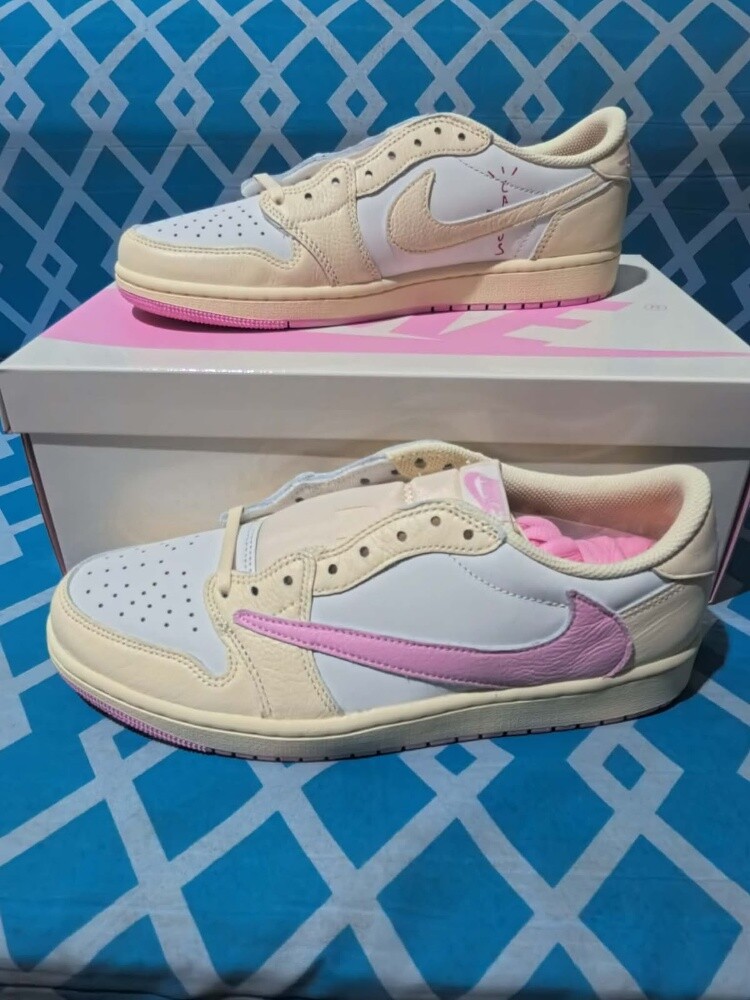 Jordan 1 Travis Scott Shy Pink - 7