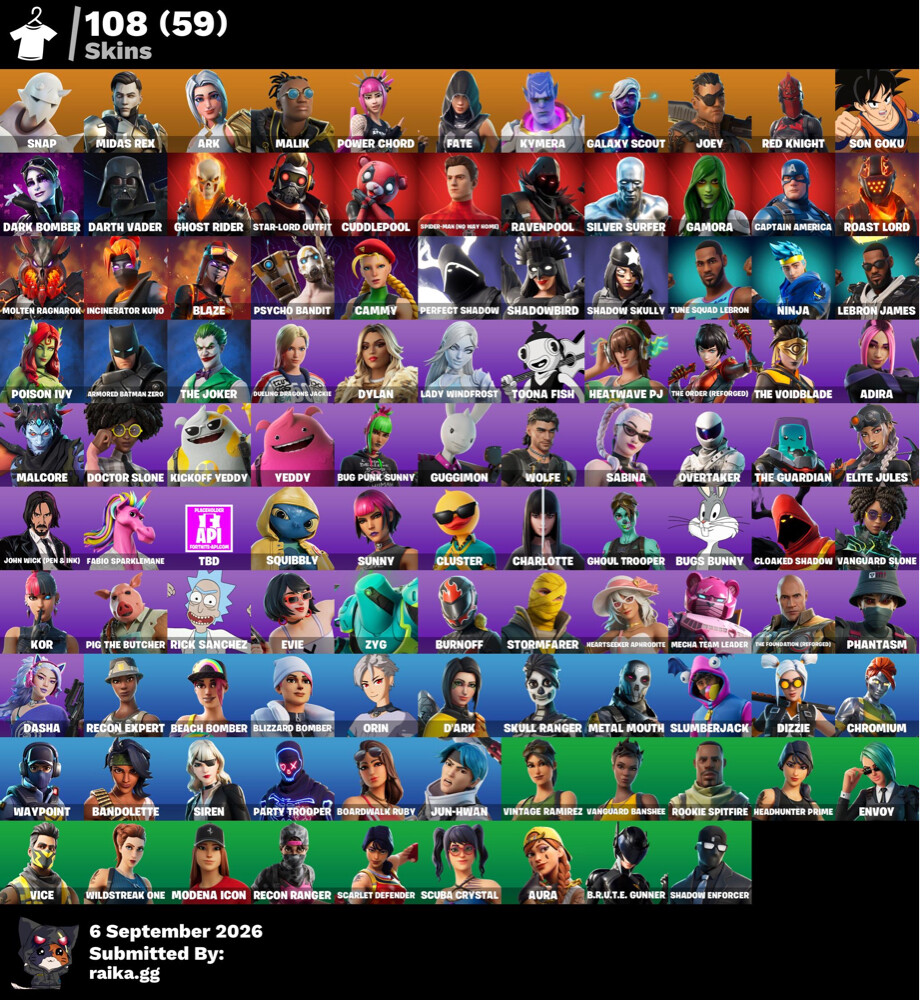 للبيع حساب فورت نايت قديم - 1