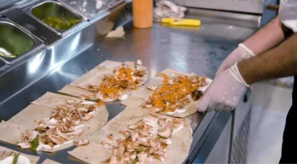 nepali shawarma worker and cashier - 1