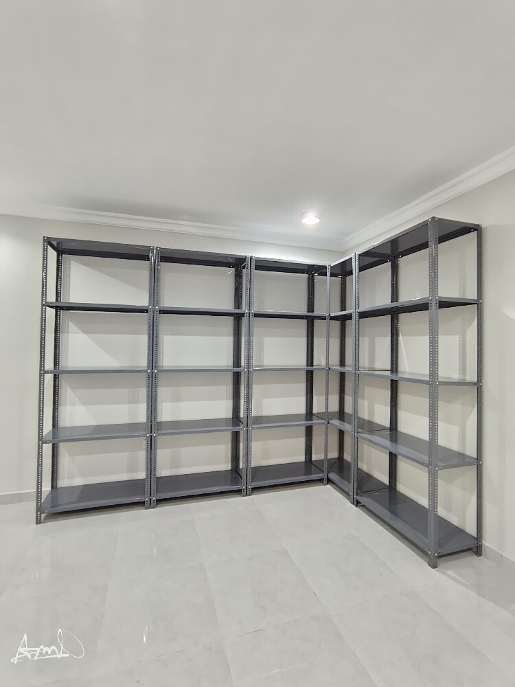 Slotted Angle Rack (Grey) - 15