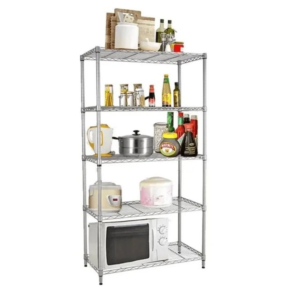 Slotted Angle Rack (Grey) - 10