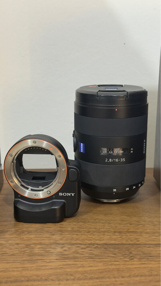 Sony lens - 1