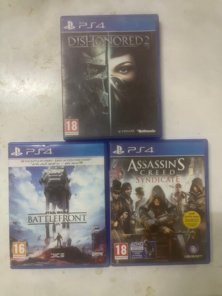 PS4 games cd perfect condition  - 1