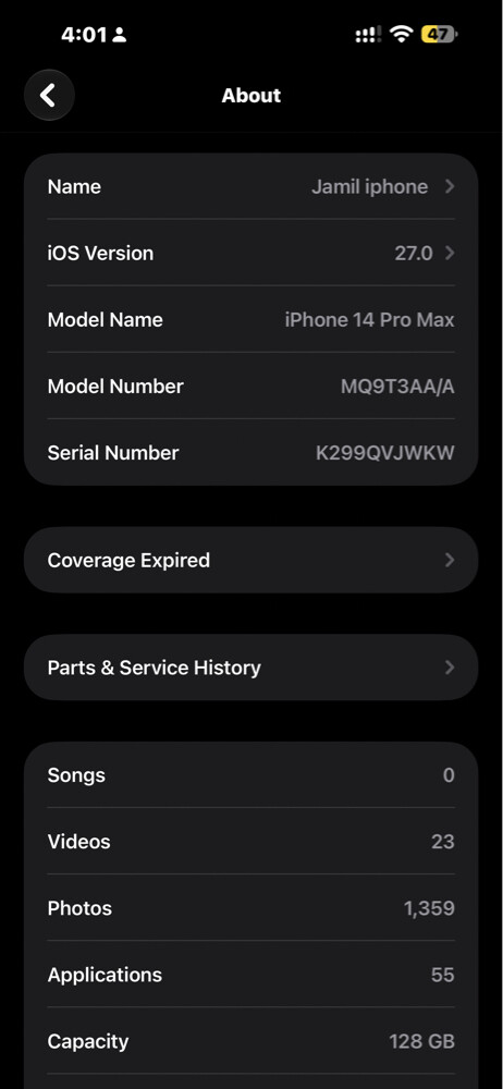 14 pro max  128 gb  - 3