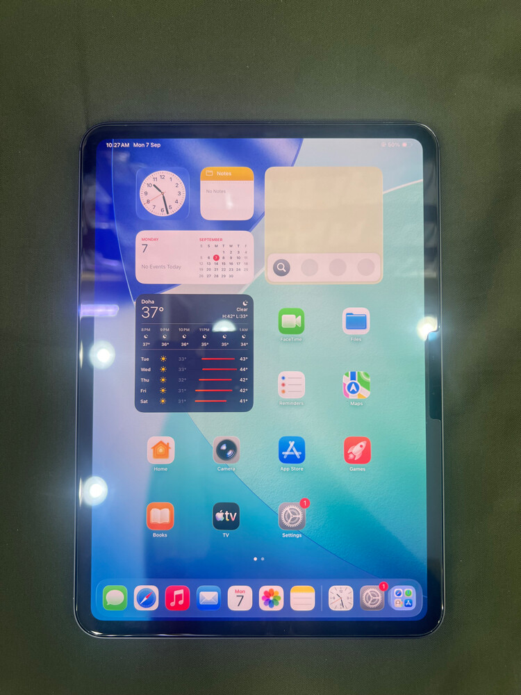 ايباد 11 برو ام5 256 بطارية 100 - 4