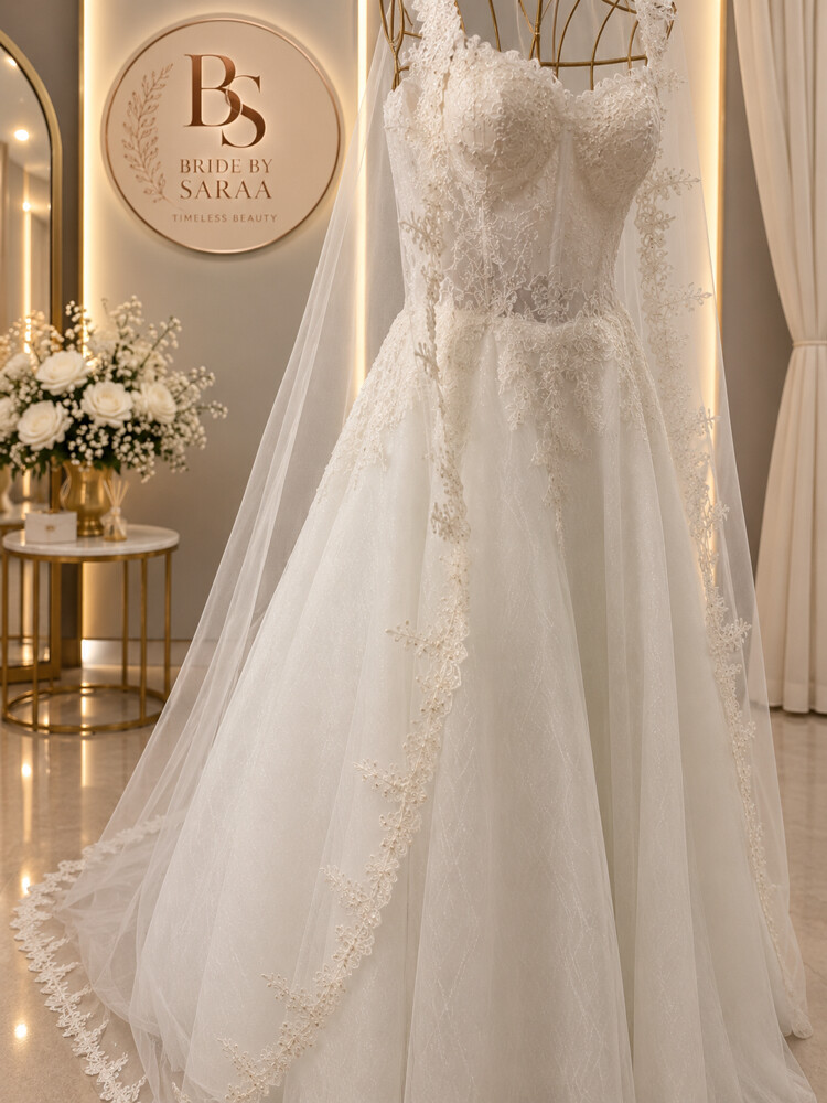 Gorgeous OLEG CASSINI Wedding Dress - 15