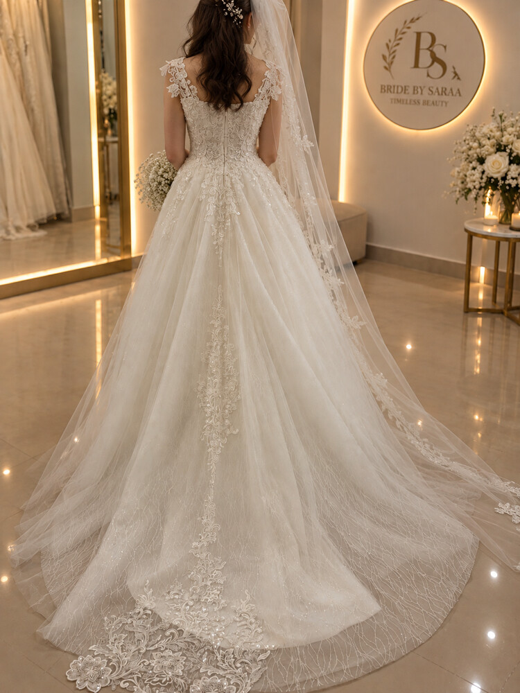Gorgeous OLEG CASSINI Wedding Dress - 11