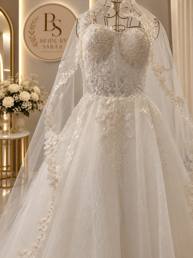 Gorgeous OLEG CASSINI Wedding Dress - 19