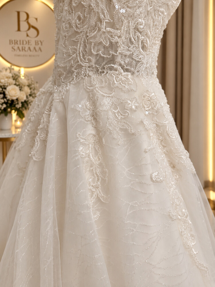 Gorgeous OLEG CASSINI Wedding Dress - 13
