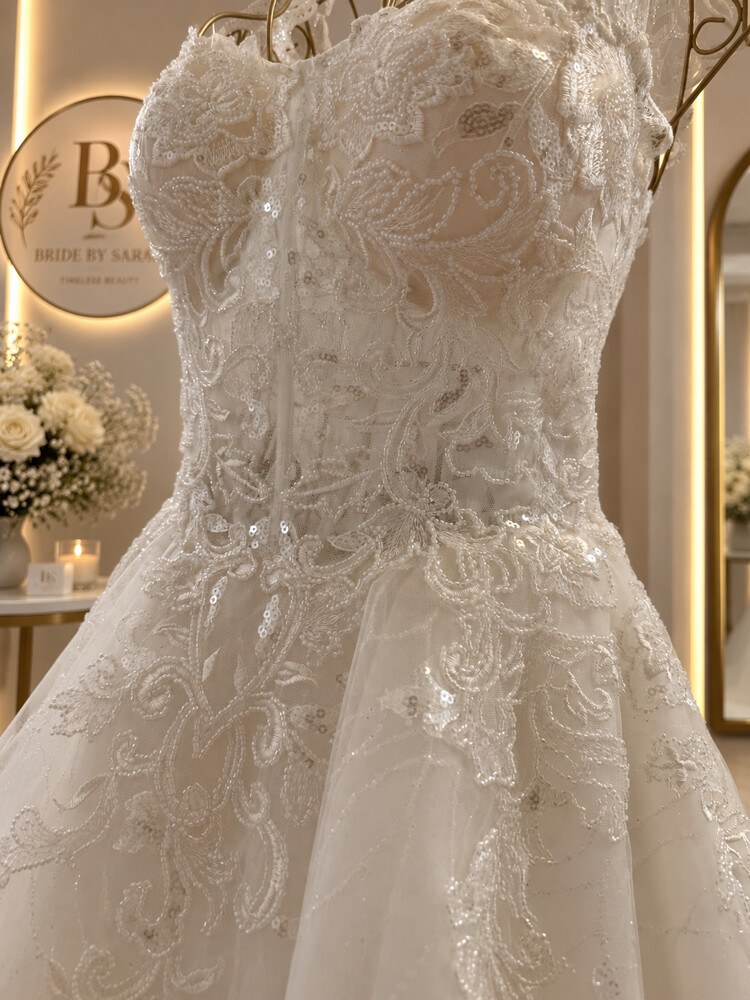Gorgeous OLEG CASSINI Wedding Dress - 12
