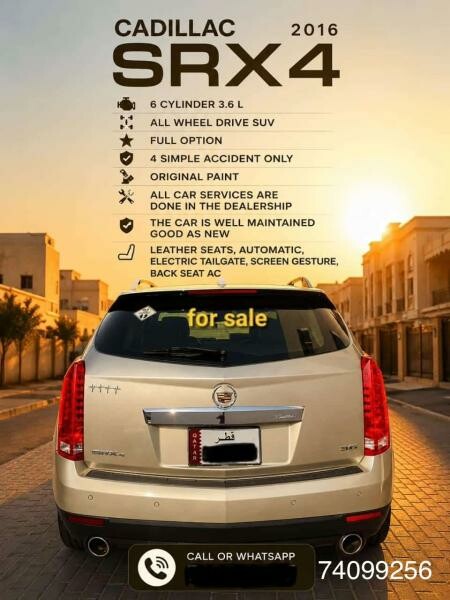 Cadillac SRX4 2016 Full Option - 1