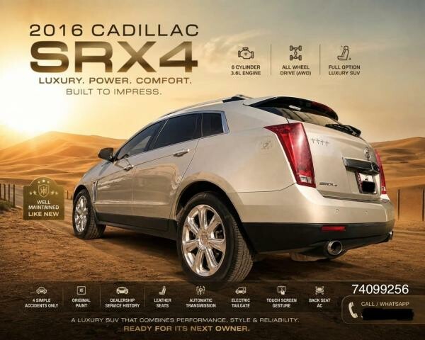 Cadillac SRX4 2016 Full Option - 3