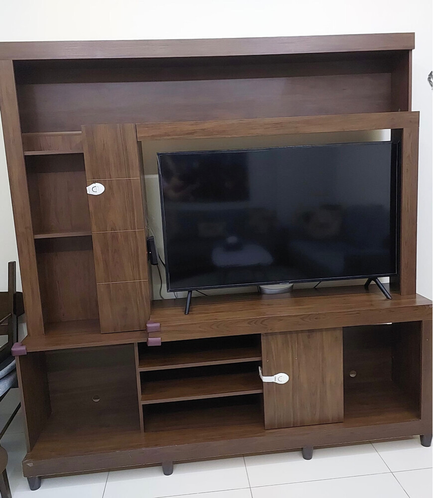 Wooden TV Cabinet with big storage - 2