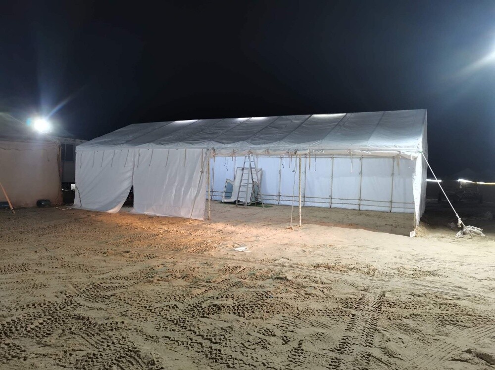 parking tent - 1
