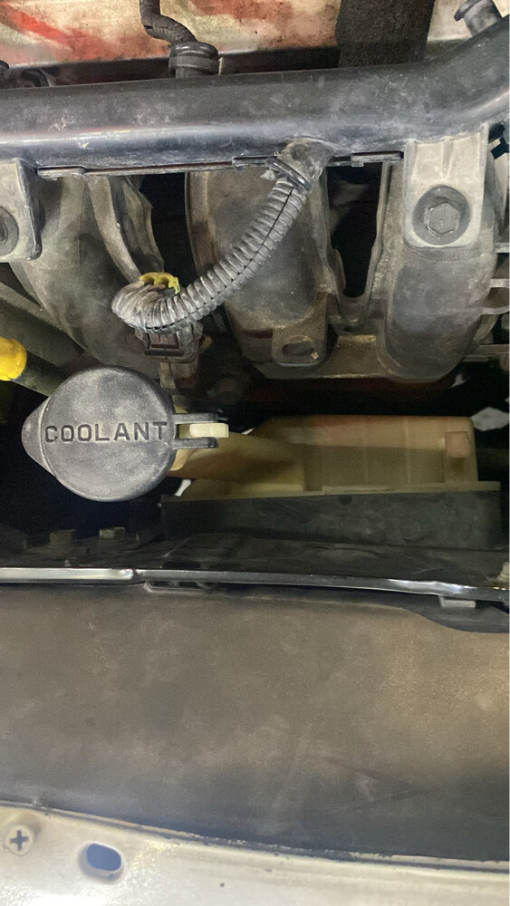 Radiator Coolant Overflow Tank - 2
